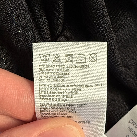 Apricot UK Beautiful Metallic Dolman Sleeve Top - Picture 16 of 16